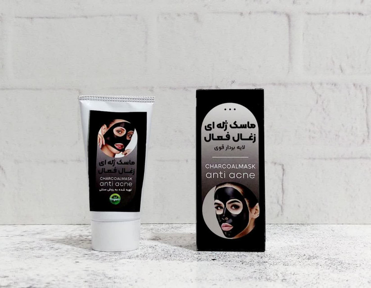 ماسک ژله ای ذغال فعال